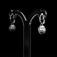 Earrings Nanis Woman Pomegranate in White Gold Diamante 0.17 Ct OS7-481 - OS7-481